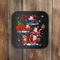 Construction Vehicle Christmas Red Trucks Winter Boys Coaster thumb 0