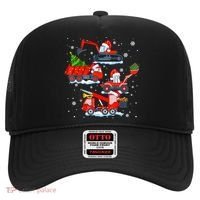 Construction Vehicle Christmas Red Trucks Winter Boys Hat thumb 0