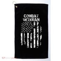 Combat Veteran Golf Towel thumb 0
