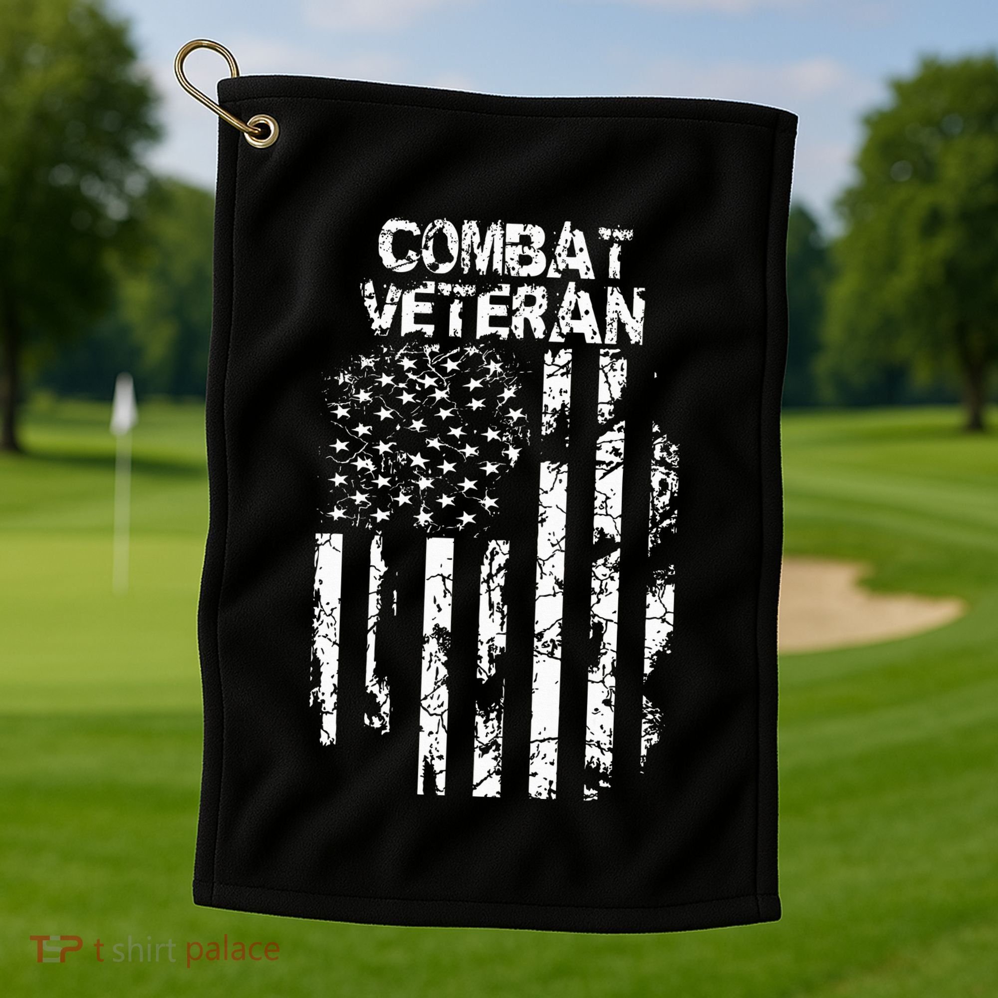 Combat Veteran Golf Towel