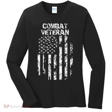 Combat Veteran Women's Long Sleeve Shirt