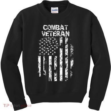 Combat Veteran Kids Sweatshirt