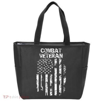 Combat Veteran Tote Bag