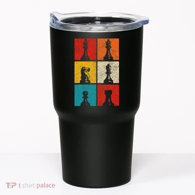 Chess Vintage Chess Master Club Chess Player Tumbler