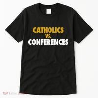 Catholics Vs Conferences Tall T-Shirt thumb 0