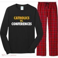 Catholics Vs Conferences Long Sleeve Pajama Set thumb 0