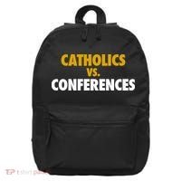 Catholics Vs Conferences 16 in Basic Backpack thumb 0