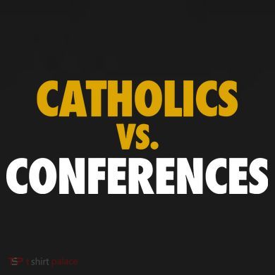 Catholics Vs Conferences Mousepad