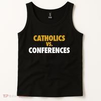 Catholics Vs Conferences Tank Top thumb 2