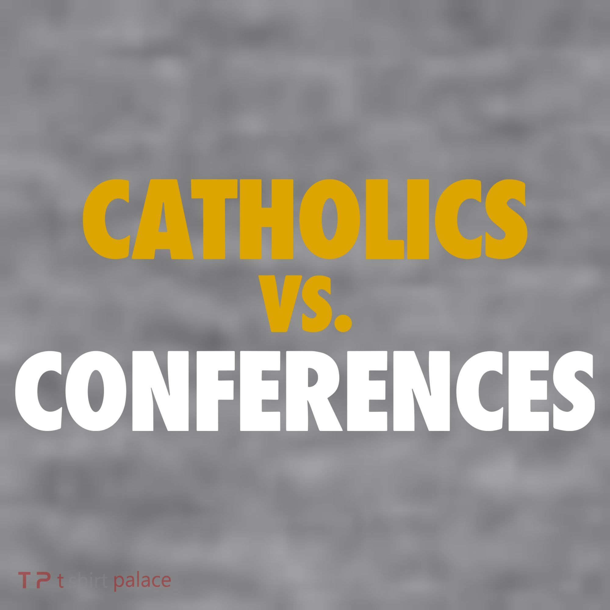 Catholics Vs Conferences Women's Racerback Cropped Tank