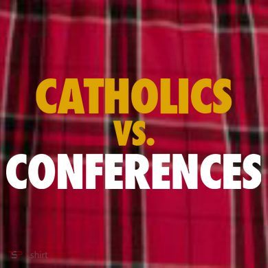 Catholics Vs Conferences Women's Flannel Plaid Pajama Pants