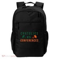 Catholics Vs. Conferences Backpack thumb 0