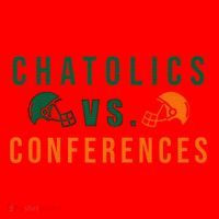 Catholics Vs. Conferences Santa Hat thumb 1