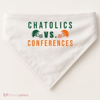 Catholics Vs. Conferences USA-Made Doggie Bandana