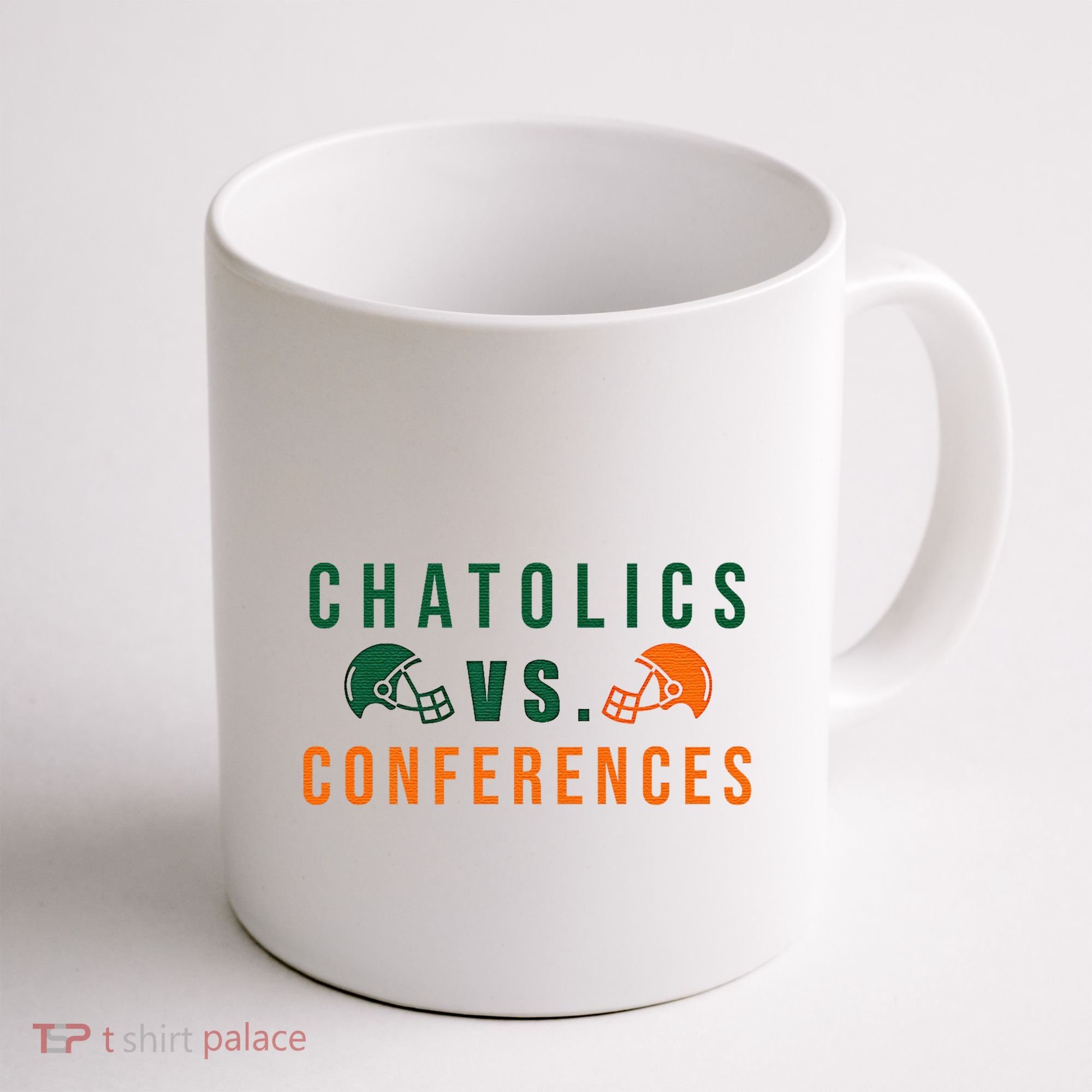 Catholics Vs. Conferences Coffee Mug