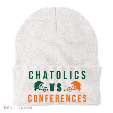 Catholics Vs. Conferences Beanie
