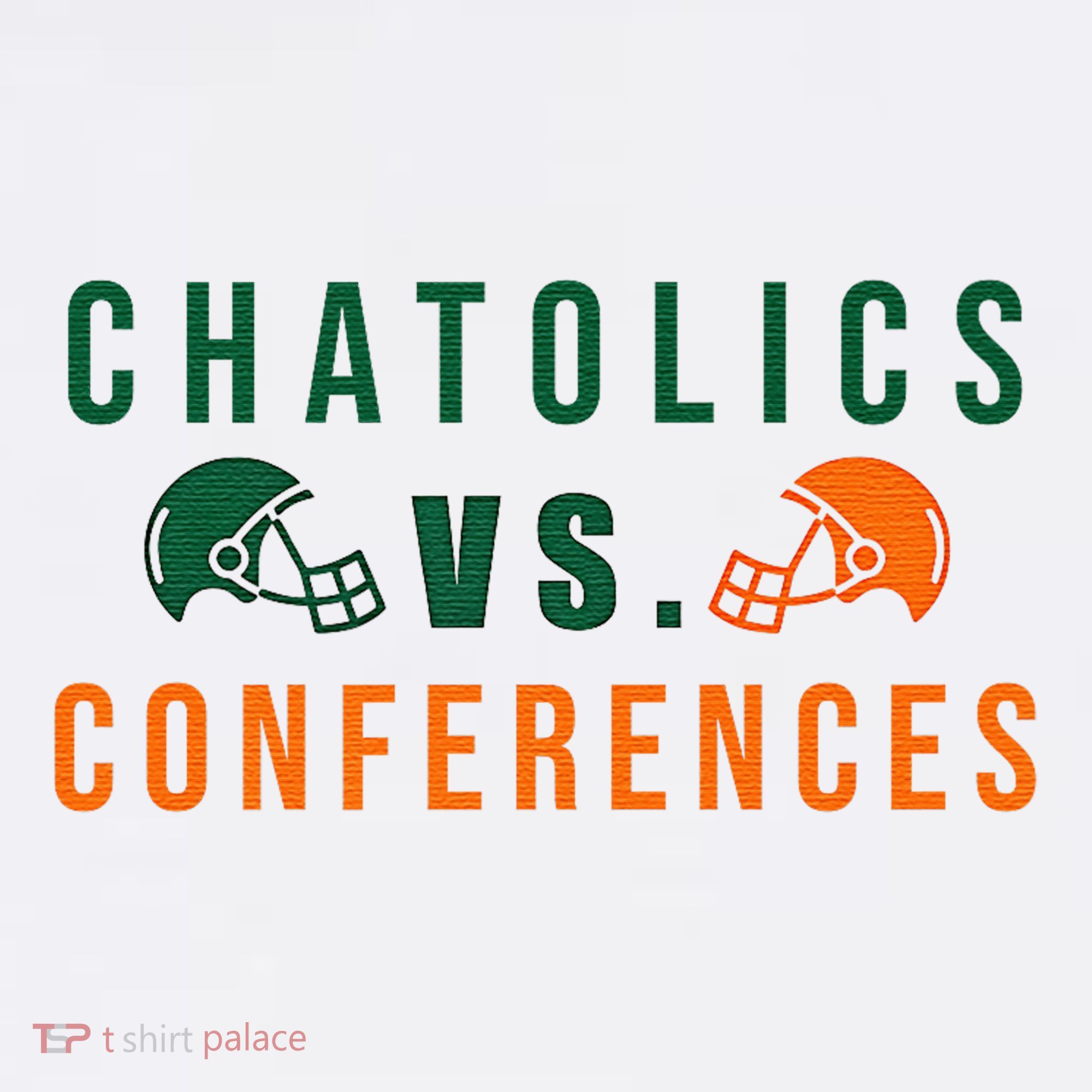 Catholics Vs. Conferences Mousepad