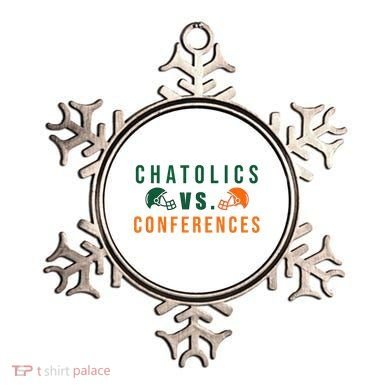 Catholics Vs. Conferences Ornament