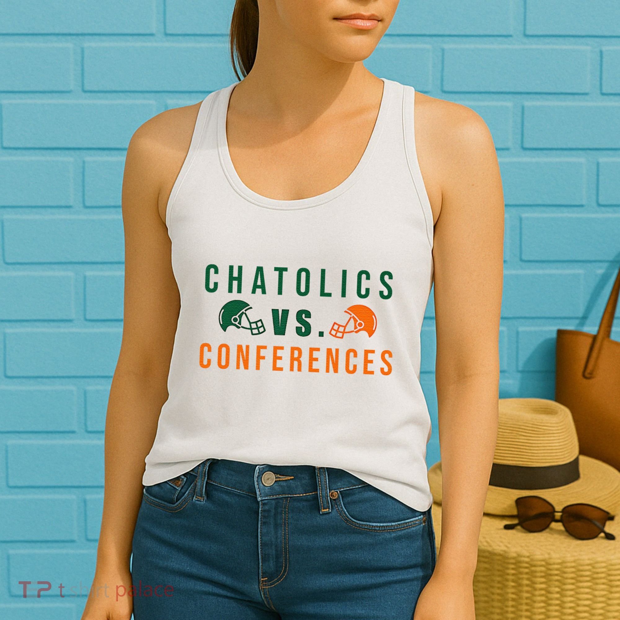 Catholics Vs. Conferences Women's Tank Top
