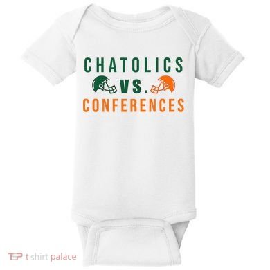 Catholics Vs. Conferences Baby Bodysuit