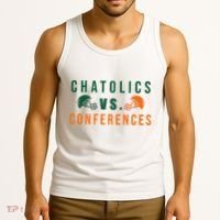 Catholics Vs. Conferences Tank Top thumb 3
