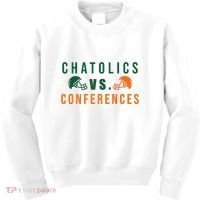 Catholics Vs. Conferences Kids Sweatshirt thumb 0