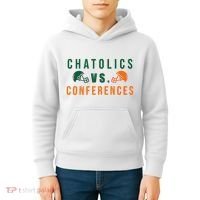 Catholics Vs. Conferences Kids Hoodie thumb 4