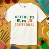 Catholics Vs. Conferences Kids T-Shirt thumb 3