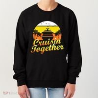 Cruise Vacation Cruisin Together Family Group Vacation Great Gift Women's Sweatshirt thumb 0