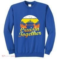 Cruise Vacation Cruisin Together Family Group Vacation Great Gift Sweatshirt thumb 0