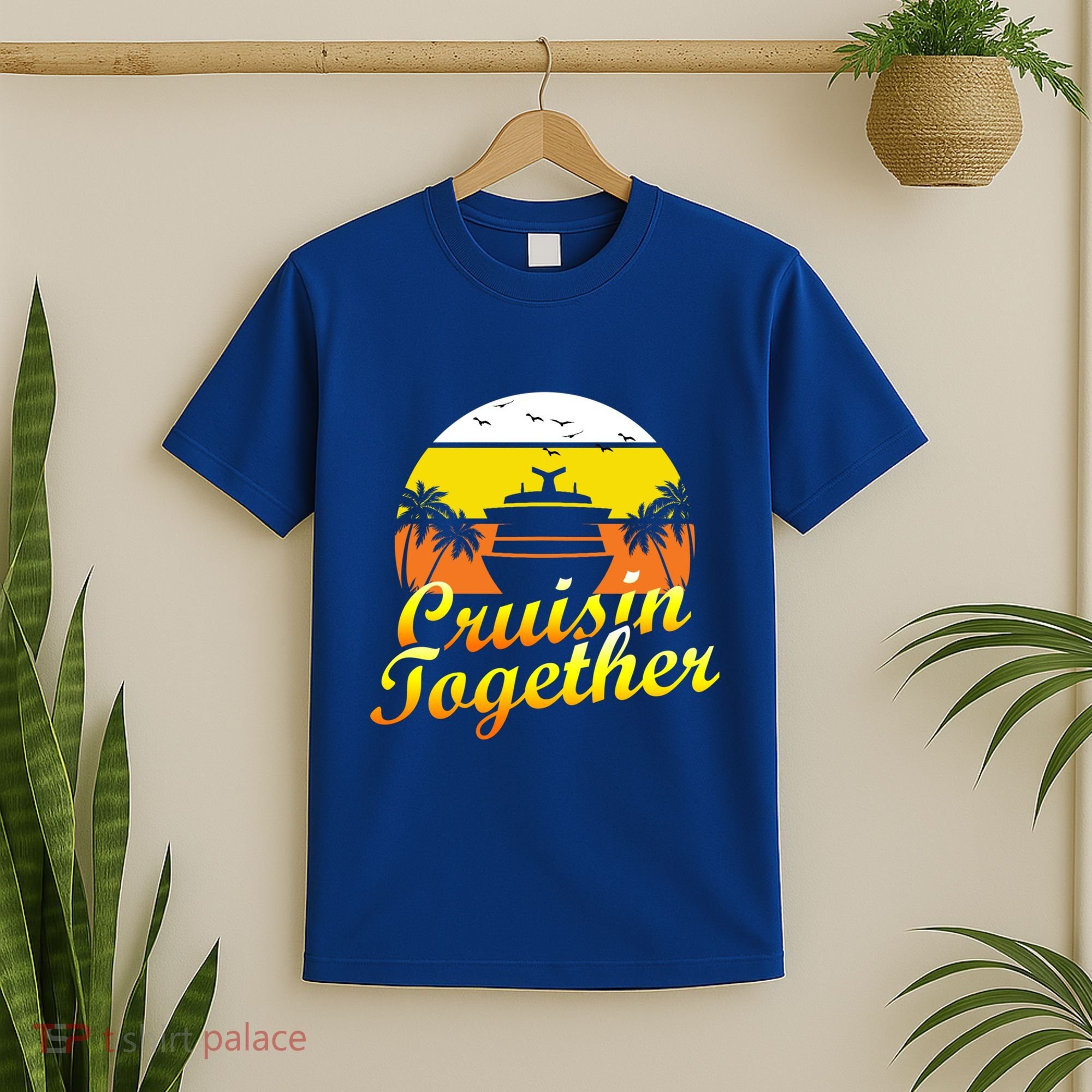 Cruise Vacation Cruisin Together Family Group Vacation Great Gift T-Shirt