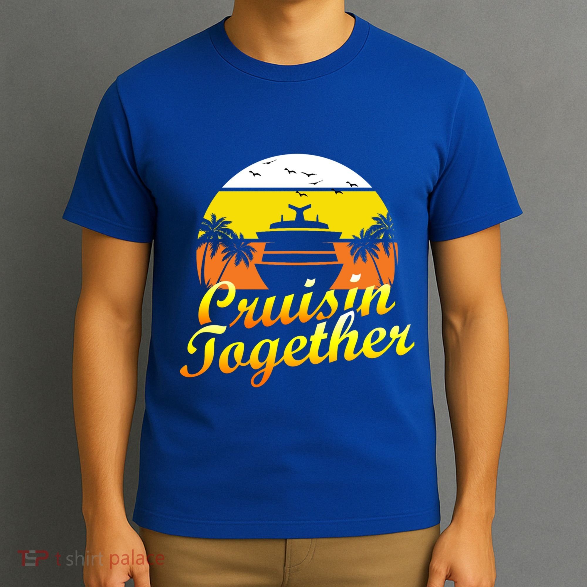 Cruise Vacation Cruisin Together Family Group Vacation Great Gift T-Shirt