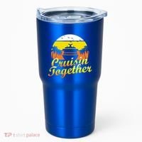 Cruise Vacation Cruisin Together Family Group Vacation Great Gift Tumbler thumb 0