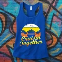 Cruise Vacation Cruisin Together Family Group Vacation Great Gift Women's Tank Top thumb 3
