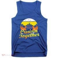 Cruise Vacation Cruisin Together Family Group Vacation Great Gift Tank Top thumb 0