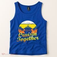 Cruise Vacation Cruisin Together Family Group Vacation Great Gift Tank Top thumb 2