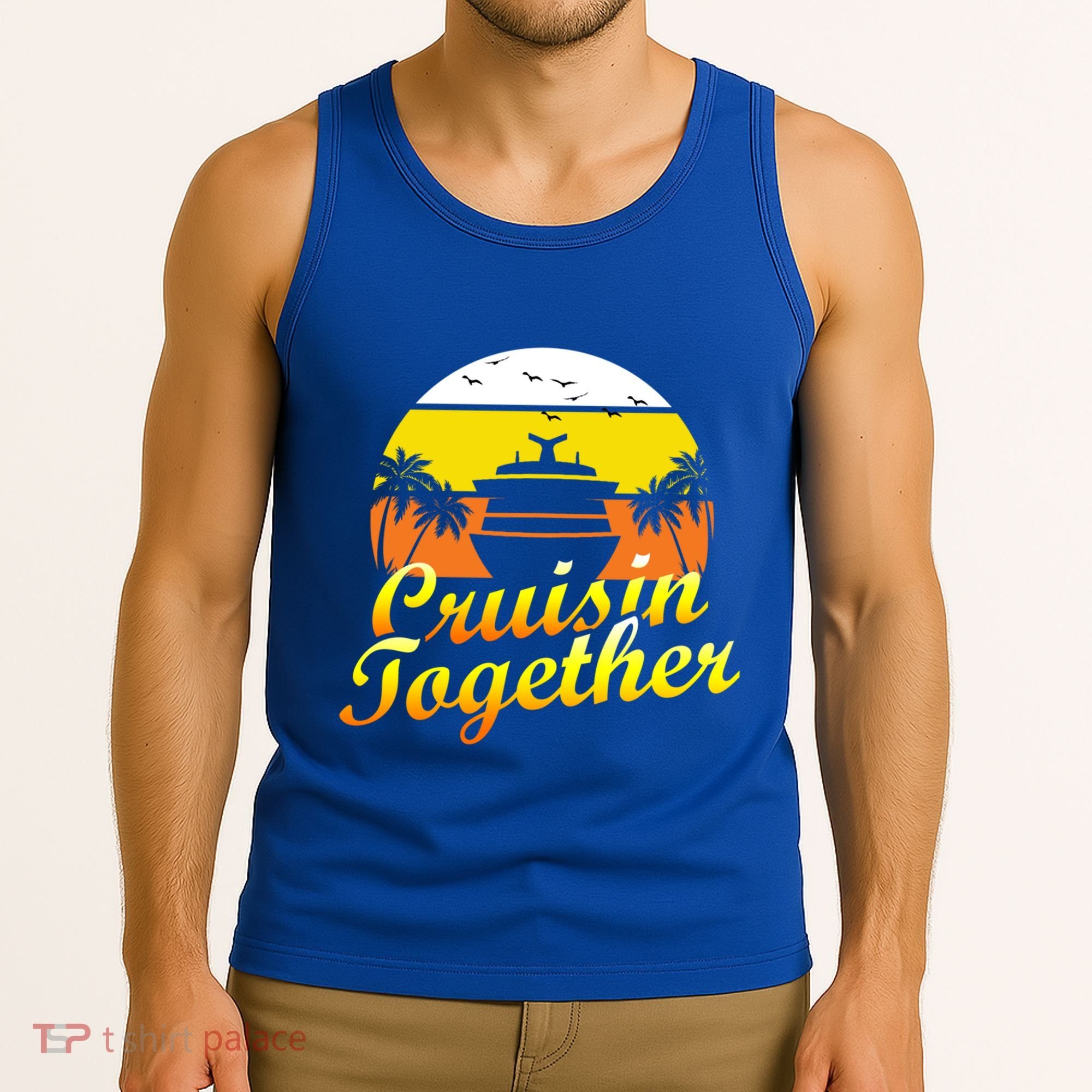 Cruise Vacation Cruisin Together Family Group Vacation Great Gift Tank Top
