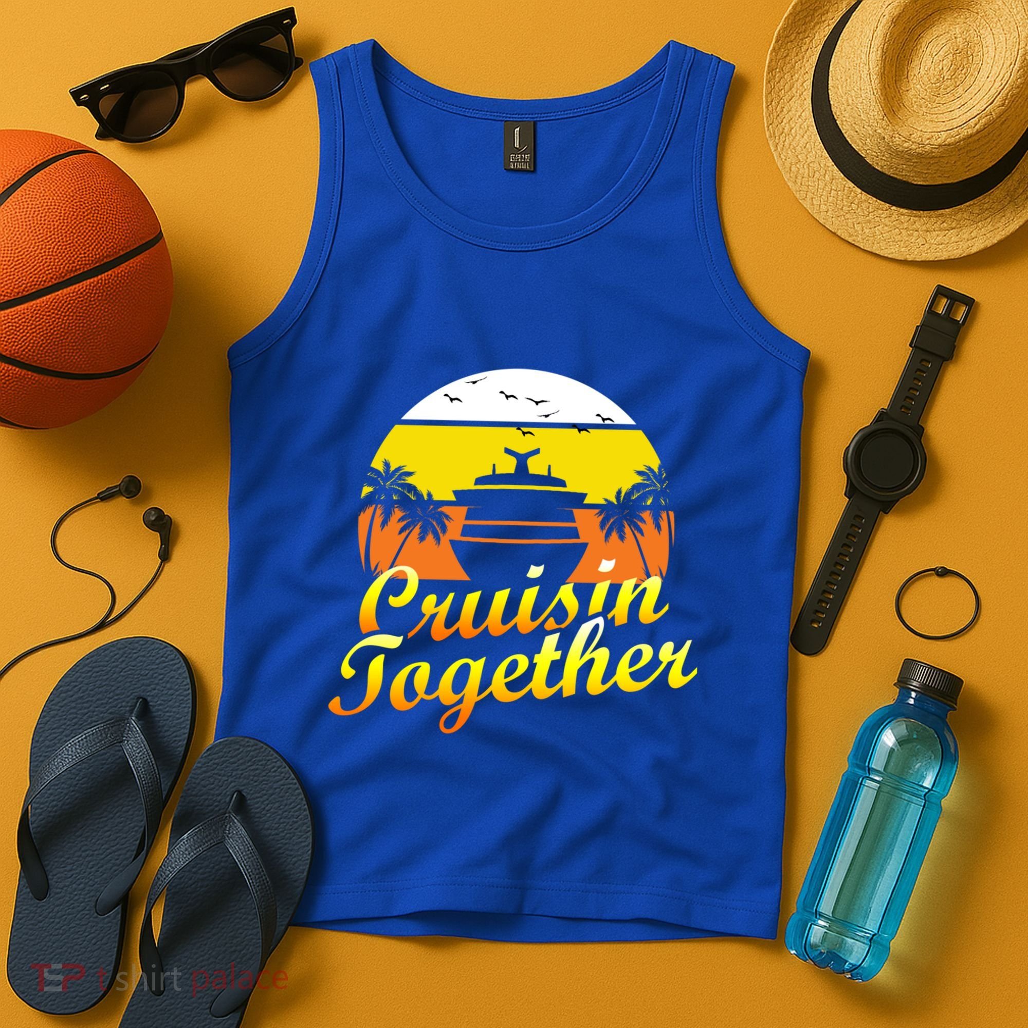 Cruise Vacation Cruisin Together Family Group Vacation Great Gift Tank Top