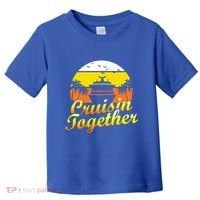 Cruise Vacation Cruisin Together Family Group Vacation Great Gift Toddler T-Shirt thumb 0