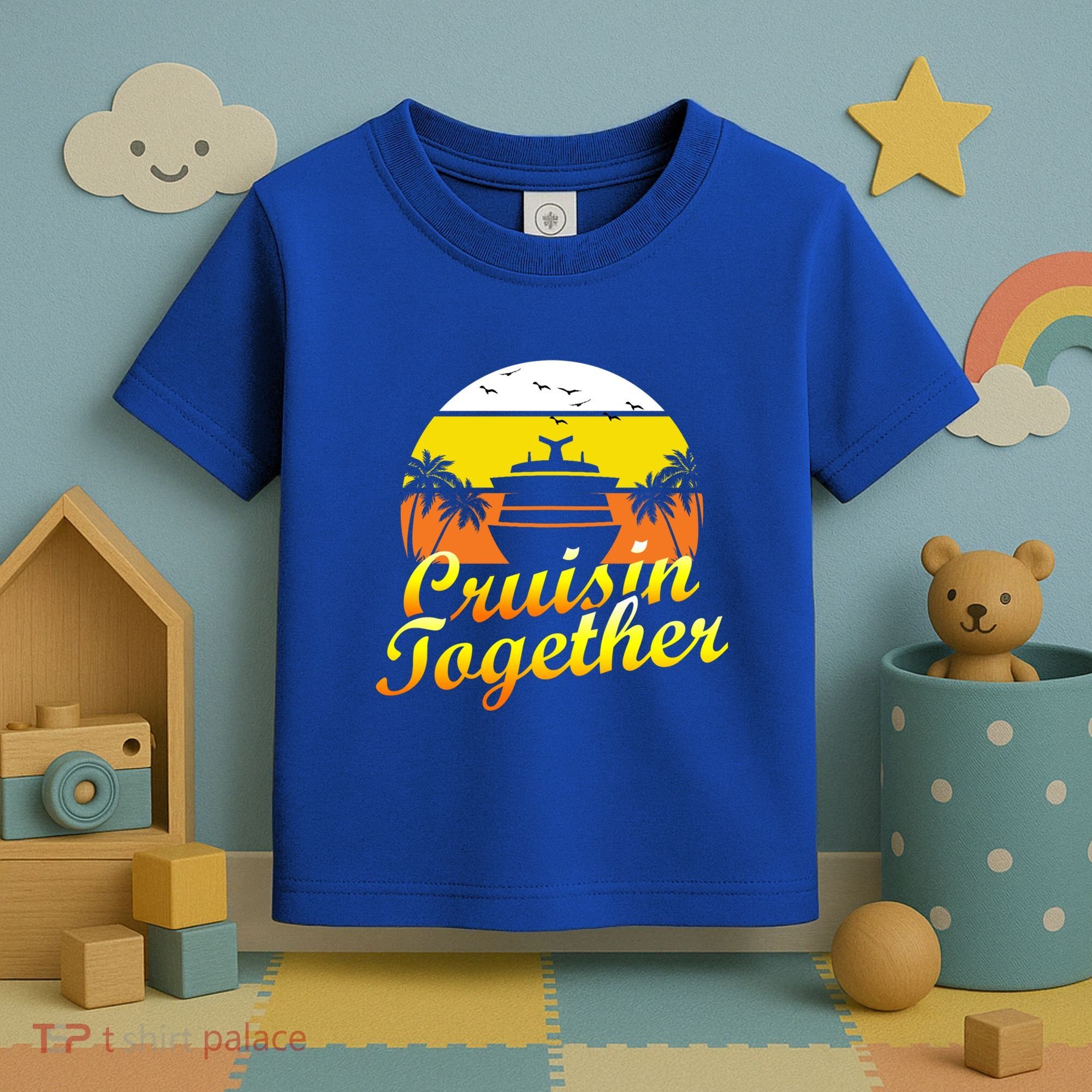 Cruise Vacation Cruisin Together Family Group Vacation Great Gift Toddler T-Shirt
