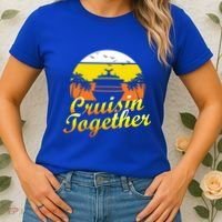 Cruise Vacation Cruisin Together Family Group Vacation Great Gift Women's T-Shirt thumb 2