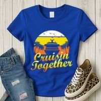 Cruise Vacation Cruisin Together Family Group Vacation Great Gift Women's T-Shirt thumb 3