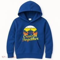 Cruise Vacation Cruisin Together Family Group Vacation Great Gift Kids Hoodie thumb 0