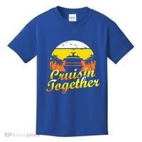 Cruise Vacation Cruisin Together Family Group Vacation Great Gift Kids T-Shirt thumb 0