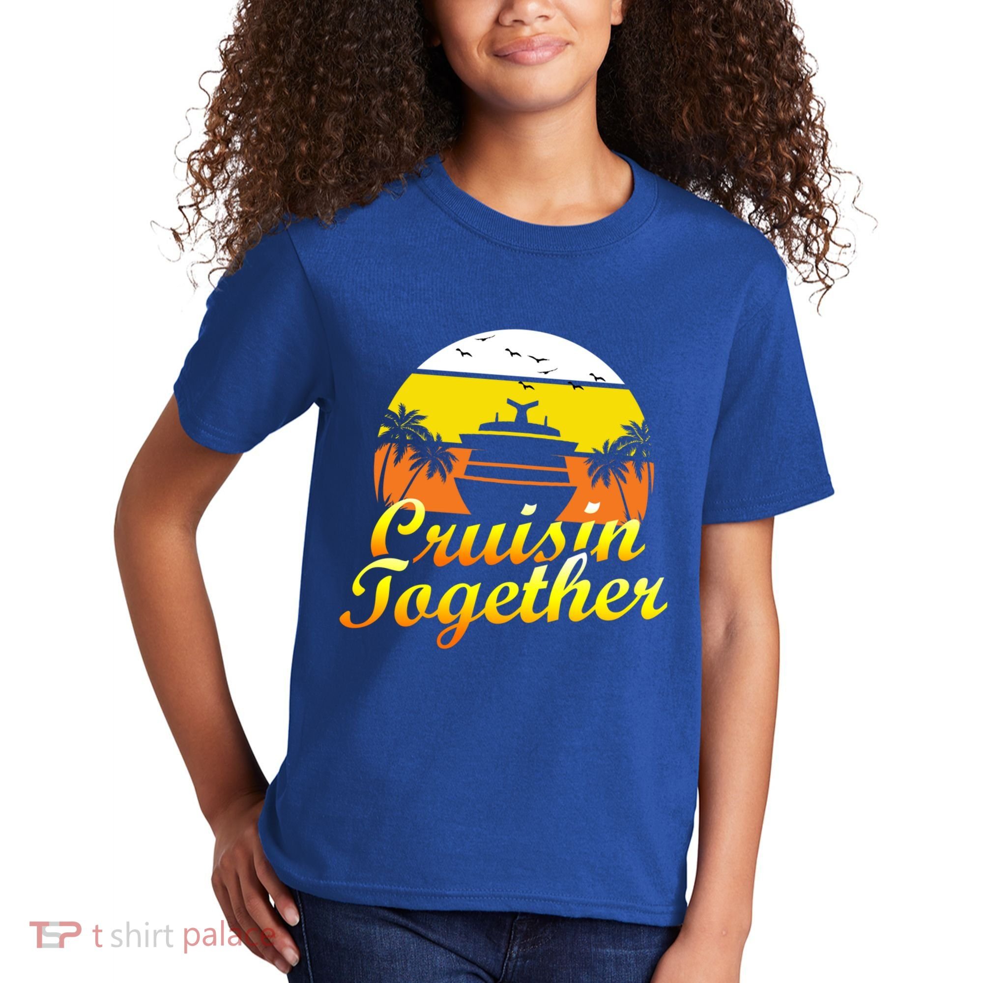 Cruise Vacation Cruisin Together Family Group Vacation Great Gift Kids T-Shirt