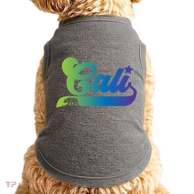 Cali Vintage California Bear Usa Doggie Tank