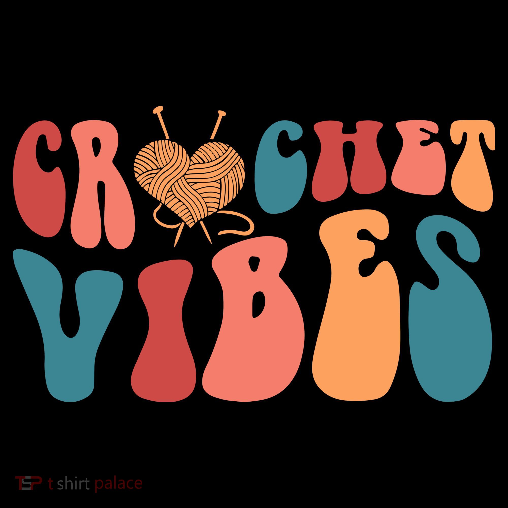 Crochet Vibes Crochet Lover Tote Bag