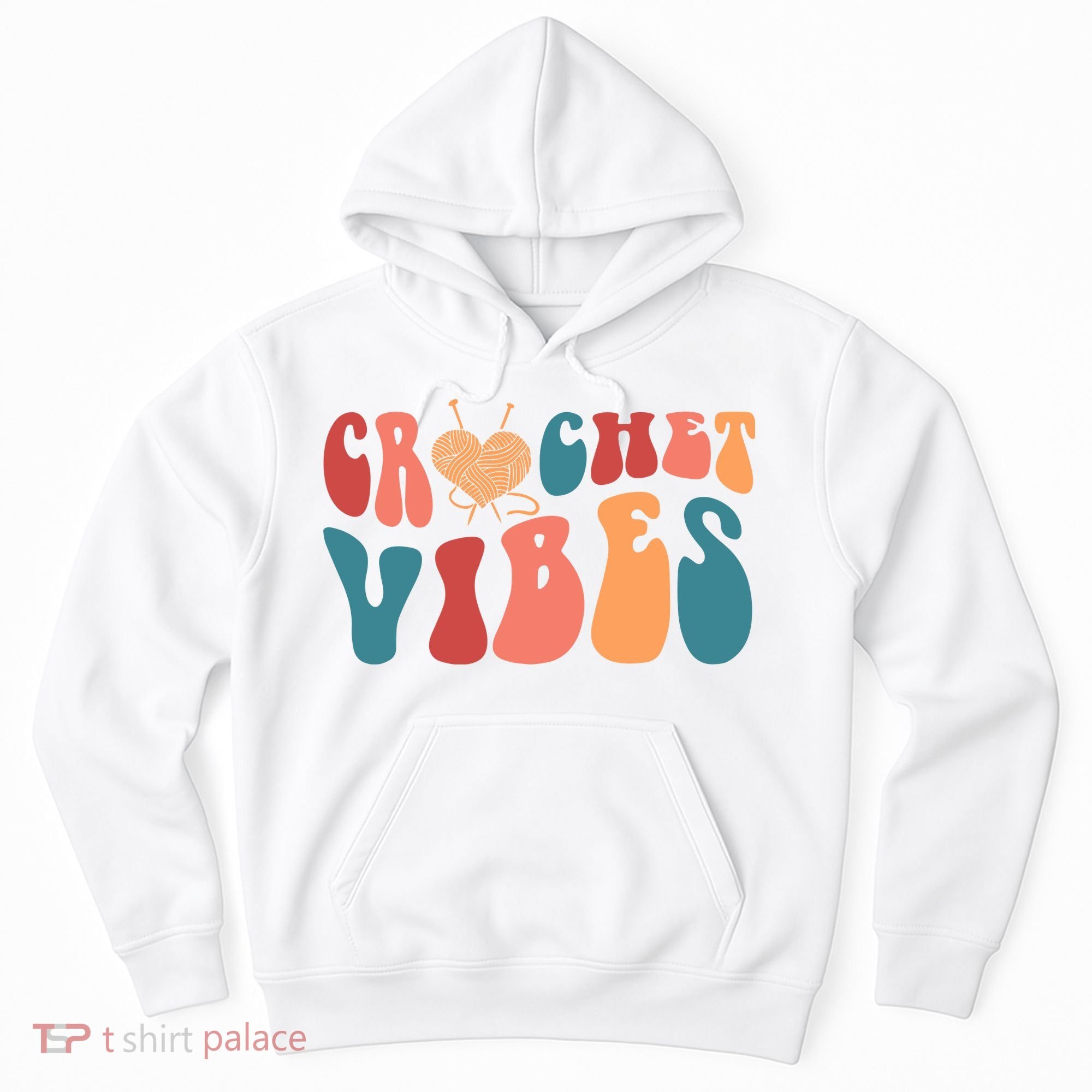 Crochet Vibes Crochet Lover Hoodie
