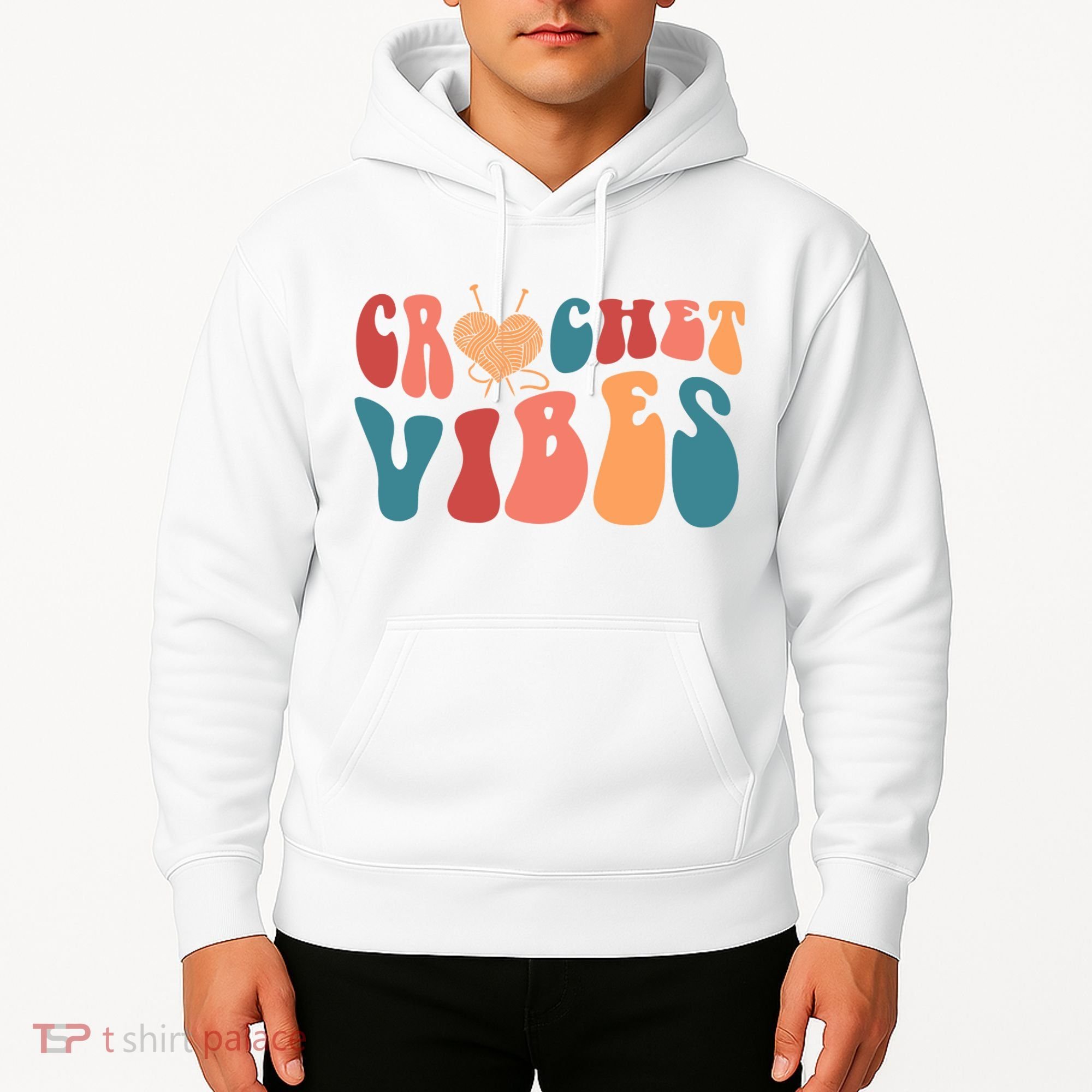 Crochet Vibes Crochet Lover Hoodie