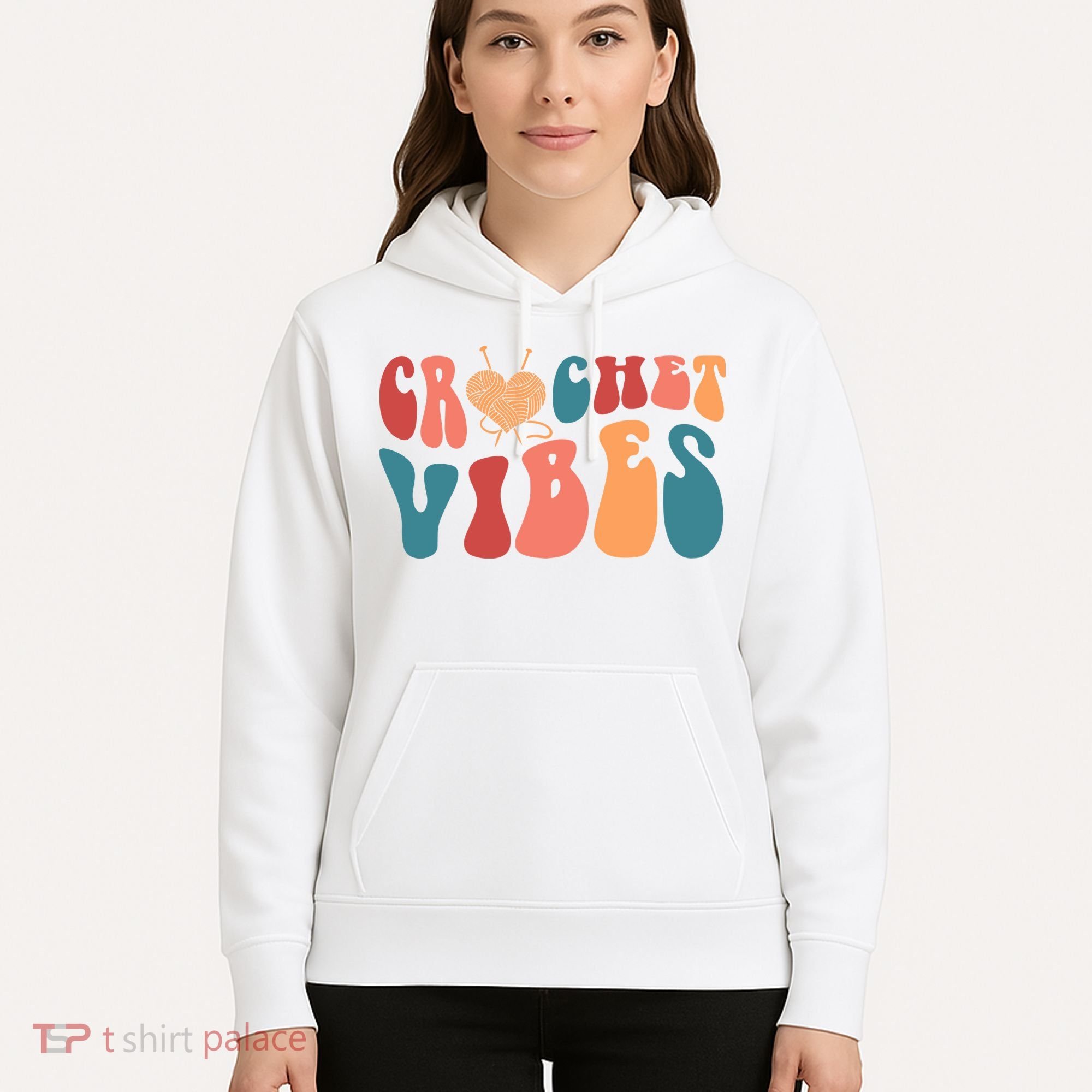 Crochet Vibes Crochet Lover Hoodie